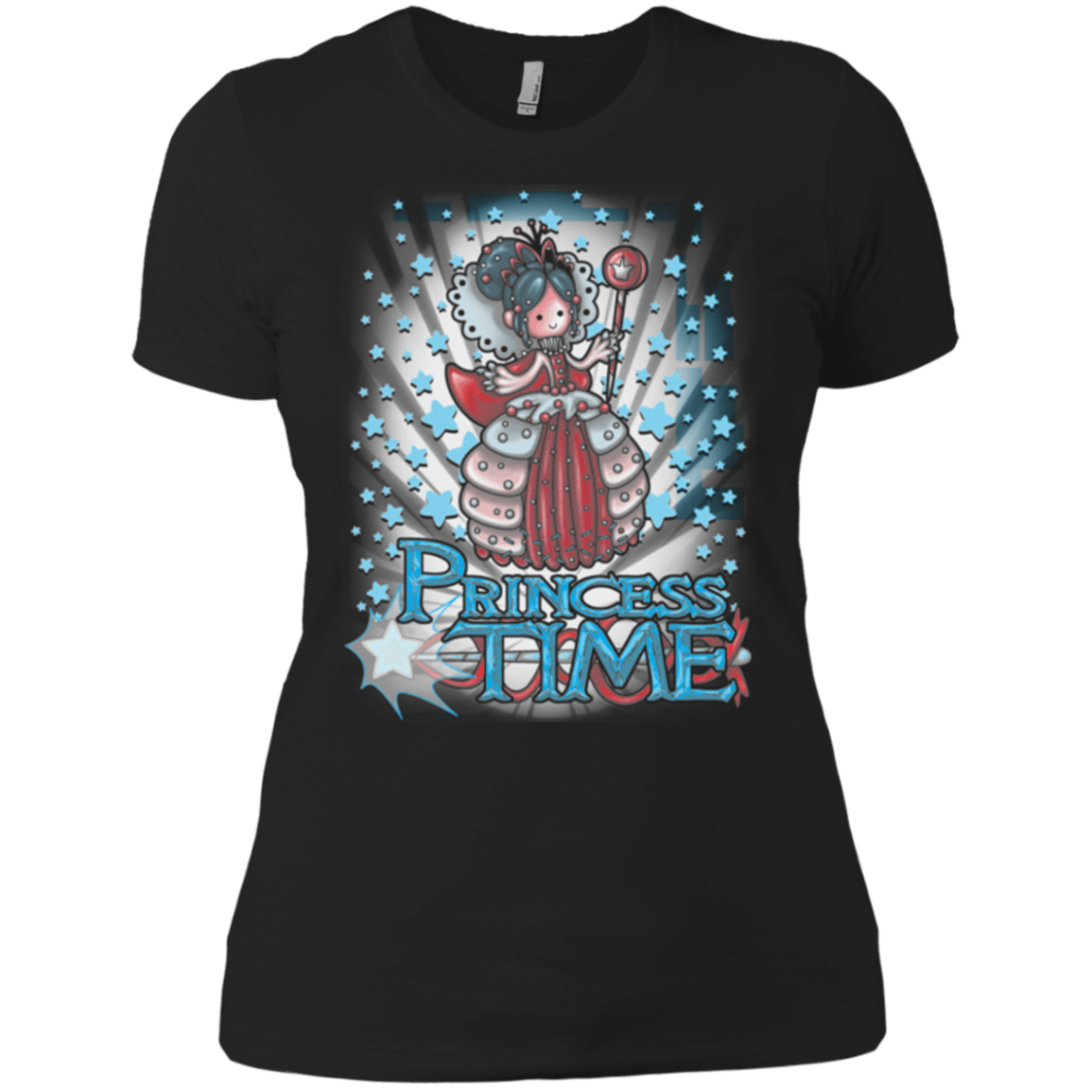 T-Shirts Black / X-Small Princess Time Vanellope Women's Premium T-Shirt