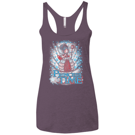T-Shirts Vintage Purple / X-Small Princess Time Vanellope Women's Triblend Racerback Tank