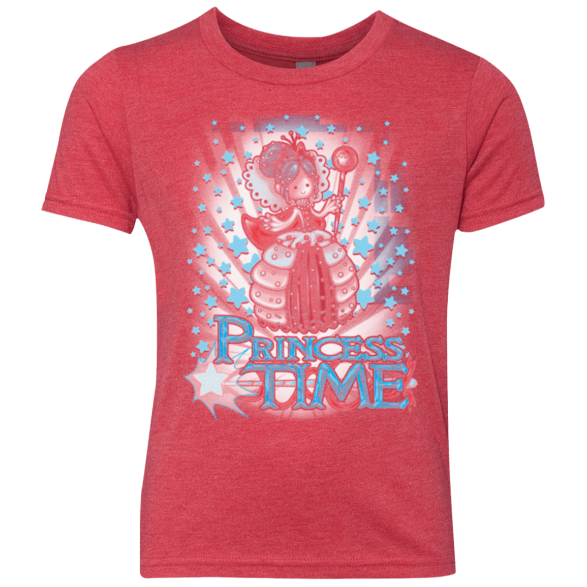 T-Shirts Vintage Red / YXS Princess Time Vanellope Youth Triblend T-Shirt