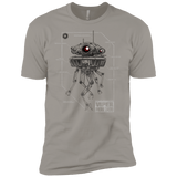 T-Shirts Light Grey / YXS Probe Droid POD Boys Premium T-Shirt