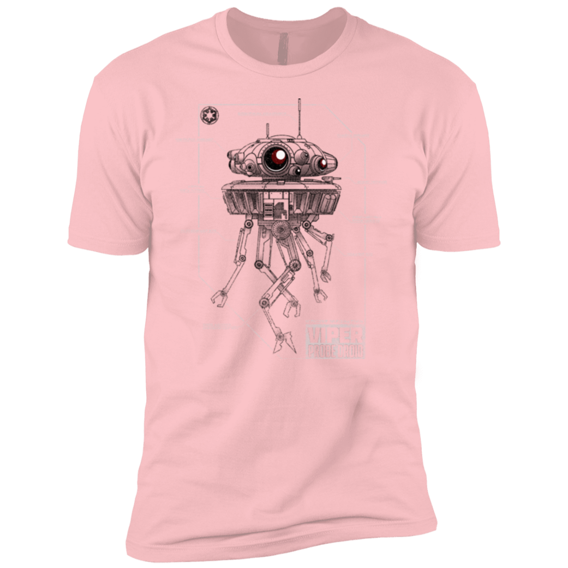 T-Shirts Light Pink / YXS Probe Droid POD Boys Premium T-Shirt
