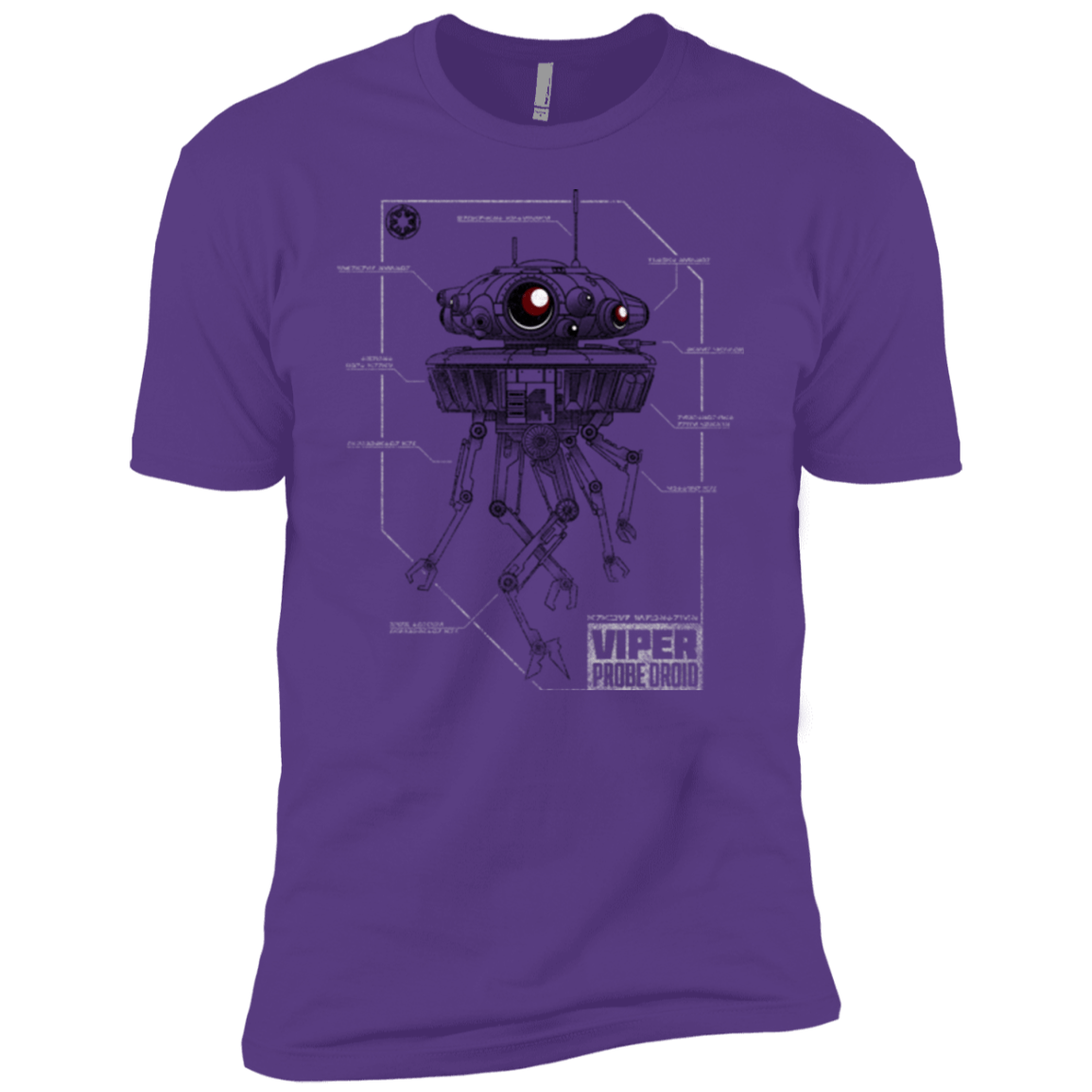 T-Shirts Purple Rush / YXS Probe Droid POD Boys Premium T-Shirt