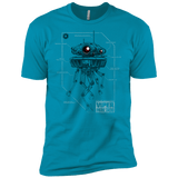 T-Shirts Turquoise / YXS Probe Droid POD Boys Premium T-Shirt