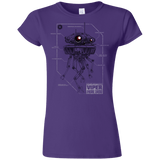 T-Shirts Purple / S Probe Droid POD Junior Slimmer-Fit T-Shirt