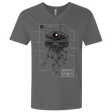 T-Shirts Heavy Metal / X-Small Probe Droid POD Men's Premium V-Neck
