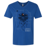 T-Shirts Royal / X-Small Probe Droid POD Men's Premium V-Neck