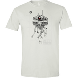T-Shirts White / X-Small Probe Droid POD Men's Semi-Fitted Softstyle