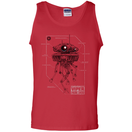 T-Shirts Red / S Probe Droid POD Men's Tank Top