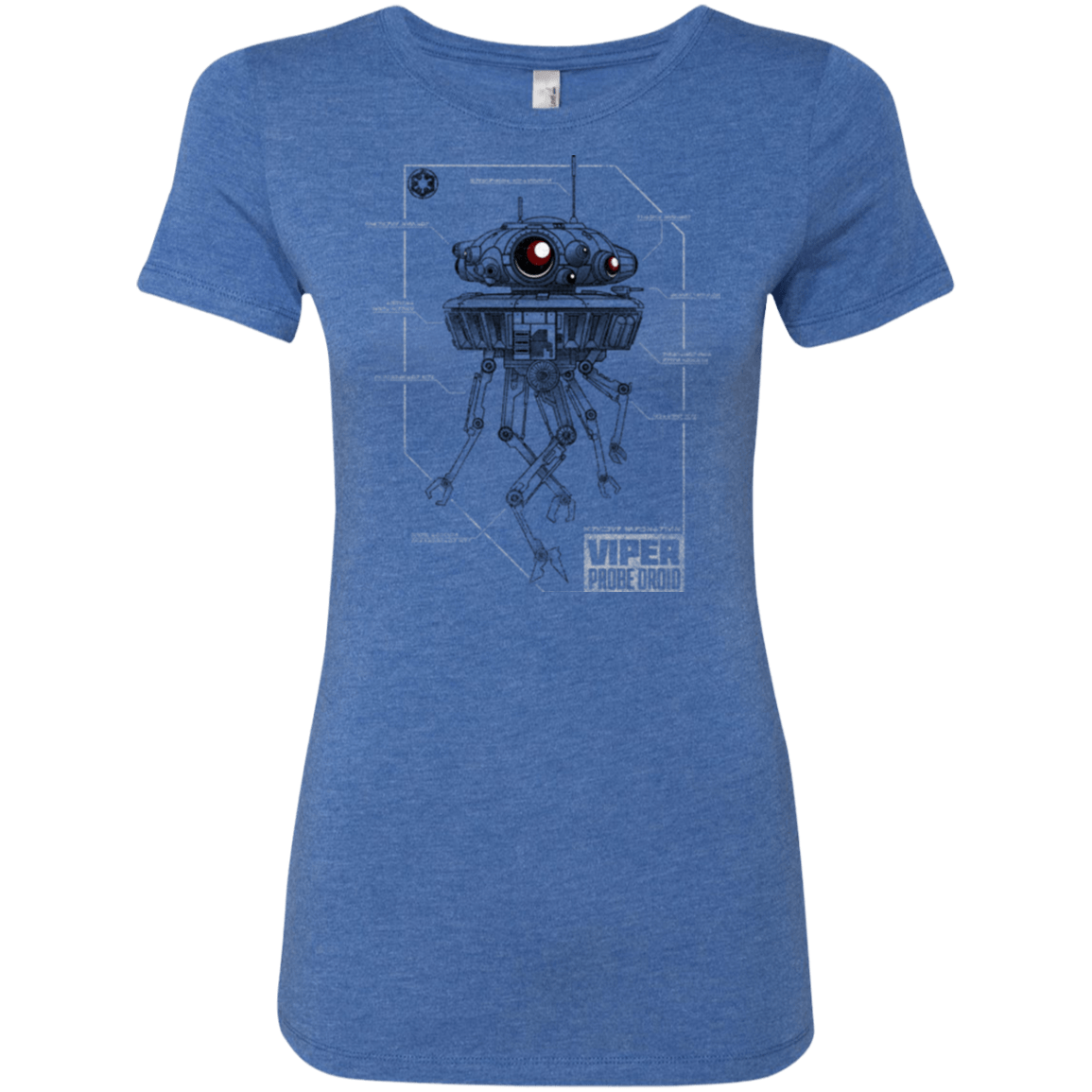 T-Shirts Vintage Royal / S Probe Droid POD Women's Triblend T-Shirt