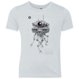 T-Shirts Heather White / YXS Probe Droid POD Youth Triblend T-Shirt