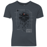T-Shirts Vintage Navy / YXS Probe Droid POD Youth Triblend T-Shirt