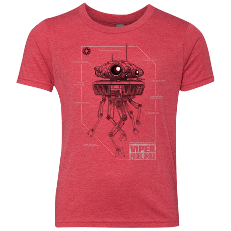 T-Shirts Vintage Red / YXS Probe Droid POD Youth Triblend T-Shirt