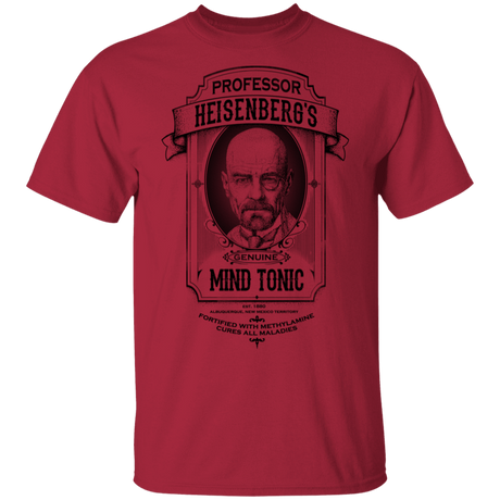 T-Shirts Cardinal / S Prof Heisenberg's Mind Tonic T-Shirt