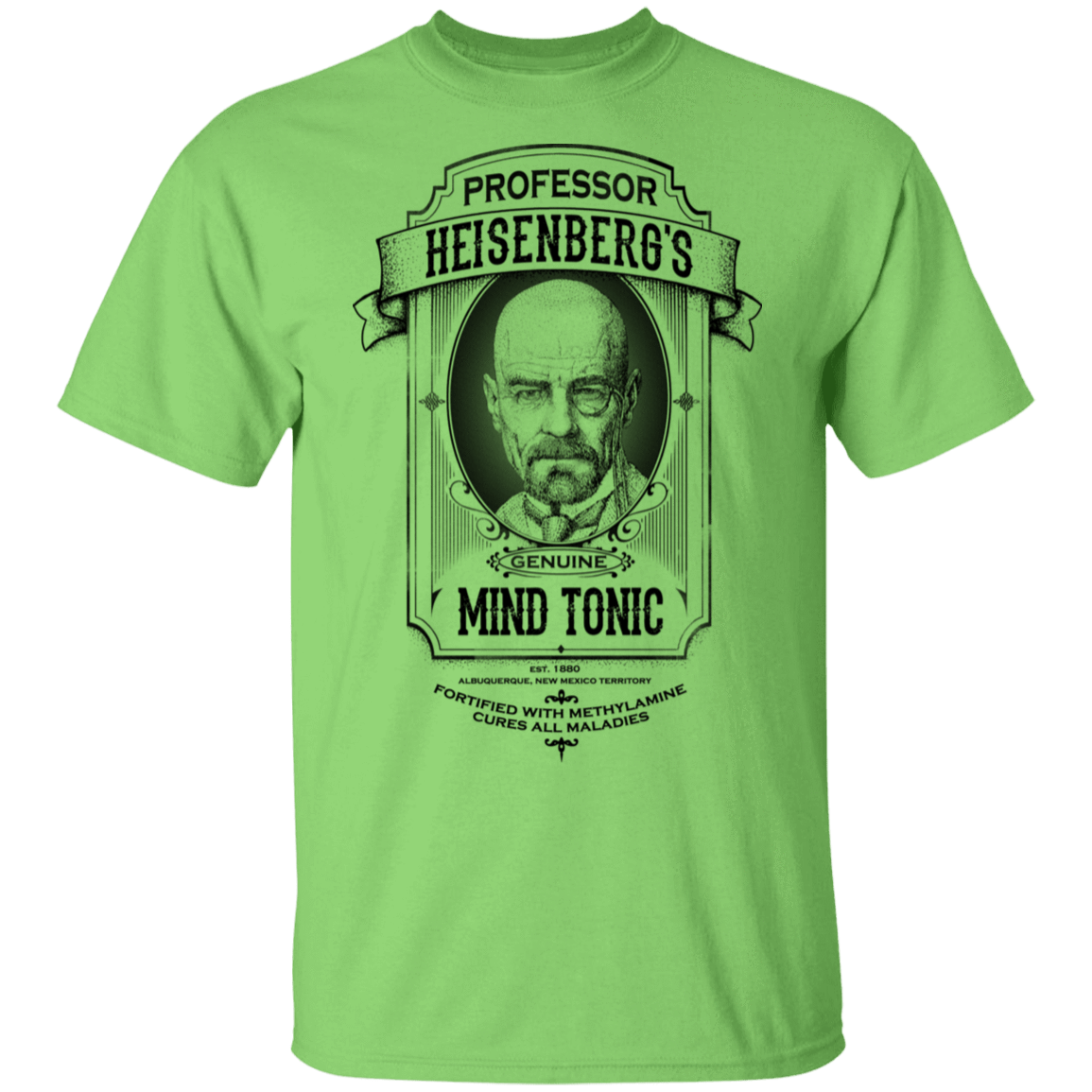 T-Shirts Lime / S Prof Heisenberg's Mind Tonic T-Shirt