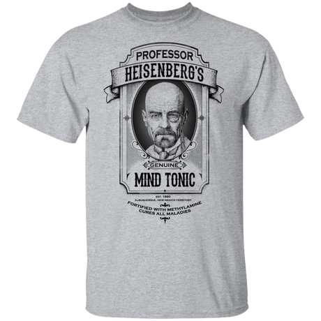 T-Shirts Sport Grey / S Prof Heisenberg's Mind Tonic T-Shirt