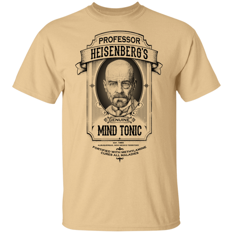 T-Shirts Vegas Gold / S Prof Heisenberg's Mind Tonic T-Shirt