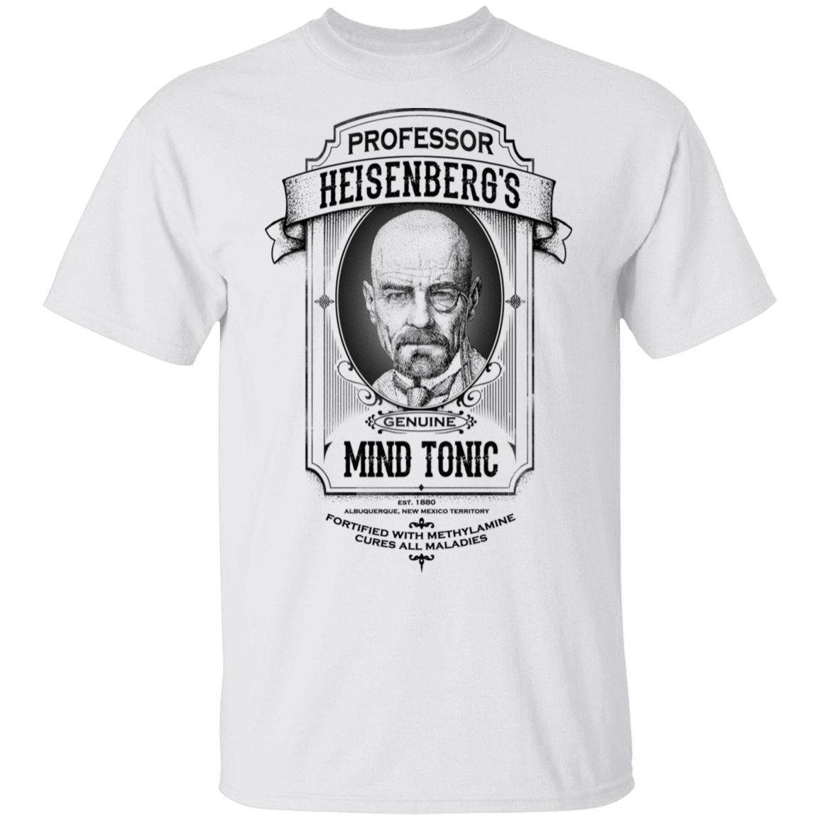 T-Shirts White / S Prof Heisenberg's Mind Tonic T-Shirt