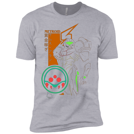 T-Shirts Heather Grey / YXS Profile-METROID Boys Premium T-Shirt
