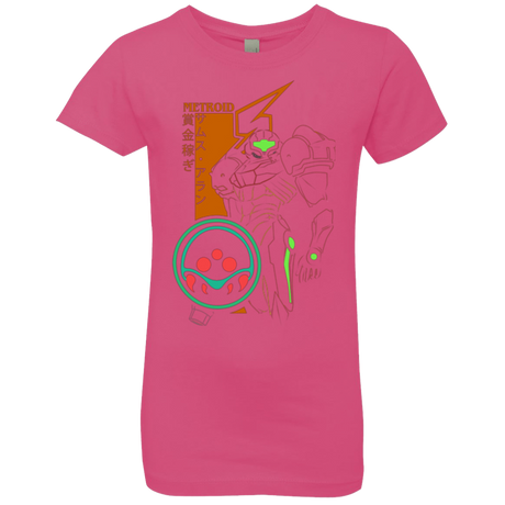 T-Shirts Hot Pink / YXS Profile-METROID Girls Premium T-Shirt