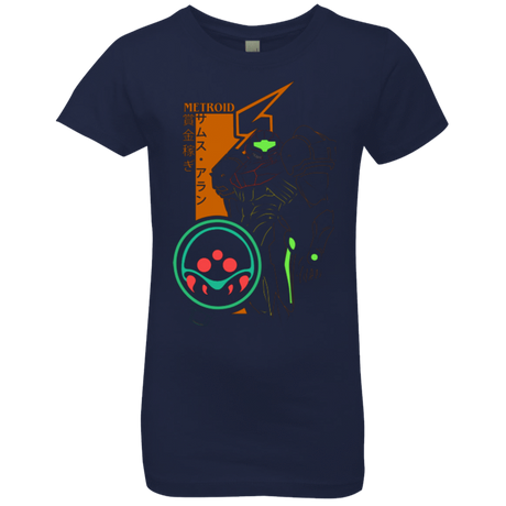 T-Shirts Midnight Navy / YXS Profile-METROID Girls Premium T-Shirt