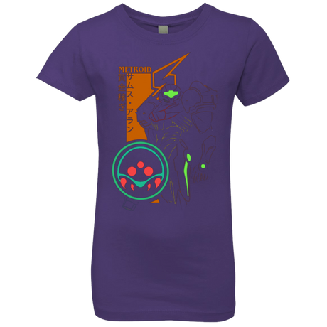 T-Shirts Purple Rush / YXS Profile-METROID Girls Premium T-Shirt