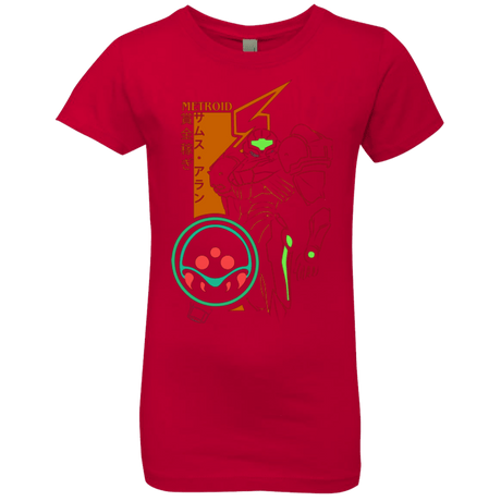 T-Shirts Red / YXS Profile-METROID Girls Premium T-Shirt