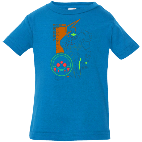 T-Shirts Cobalt / 6 Months Profile-METROID Infant PremiumT-Shirt