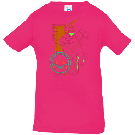 T-Shirts Hot Pink / 6 Months Profile-METROID Infant PremiumT-Shirt