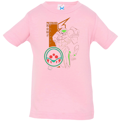 T-Shirts Pink / 6 Months Profile-METROID Infant PremiumT-Shirt