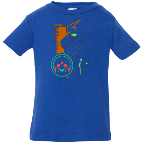 T-Shirts Royal / 6 Months Profile-METROID Infant PremiumT-Shirt