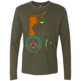 T-Shirts Military Green / Small Profile-METROID Men's Premium Long Sleeve