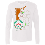 T-Shirts White / Small Profile-METROID Men's Premium Long Sleeve