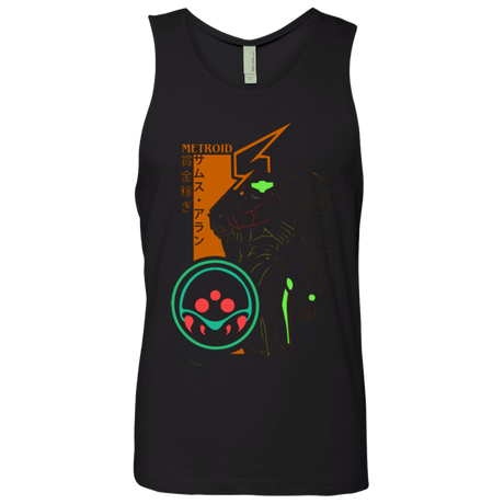 T-Shirts Black / Small Profile-METROID Men's Premium Tank Top