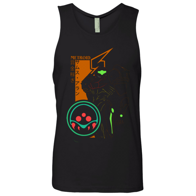 T-Shirts Black / Small Profile-METROID Men's Premium Tank Top