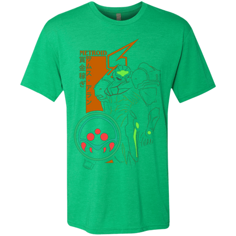 T-Shirts Envy / Small Profile-METROID Men's Triblend T-Shirt