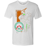 T-Shirts Heather White / Small Profile-METROID Men's Triblend T-Shirt