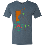 T-Shirts Indigo / Small Profile-METROID Men's Triblend T-Shirt