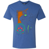 T-Shirts Vintage Royal / Small Profile-METROID Men's Triblend T-Shirt