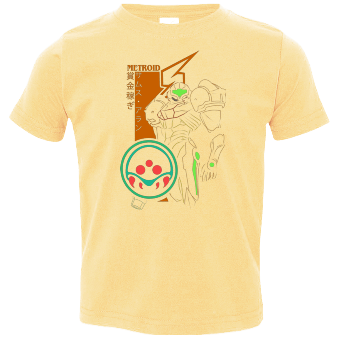 T-Shirts Butter / 2T Profile-METROID Toddler Premium T-Shirt