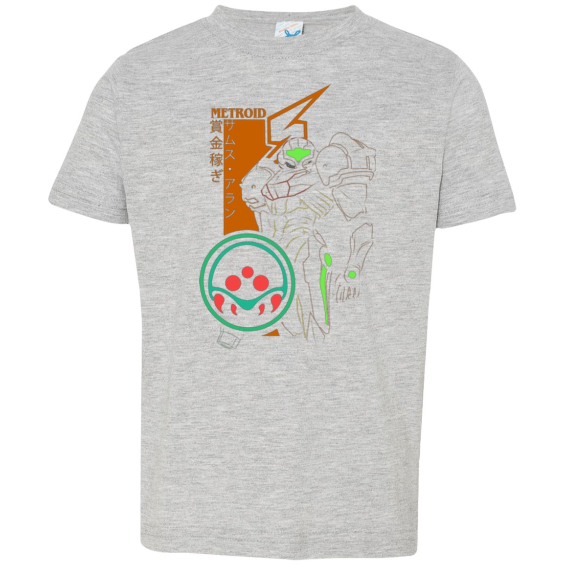 T-Shirts Heather / 2T Profile-METROID Toddler Premium T-Shirt