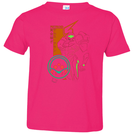T-Shirts Hot Pink / 2T Profile-METROID Toddler Premium T-Shirt