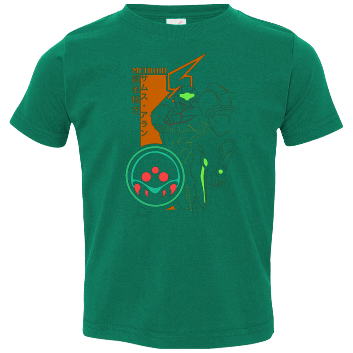 T-Shirts Kelly / 2T Profile-METROID Toddler Premium T-Shirt