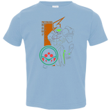 T-Shirts Light Blue / 2T Profile-METROID Toddler Premium T-Shirt