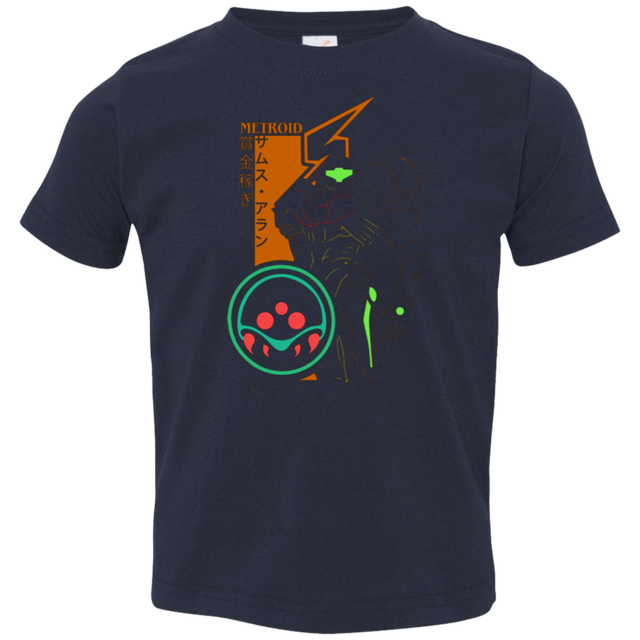 T-Shirts Navy / 2T Profile-METROID Toddler Premium T-Shirt