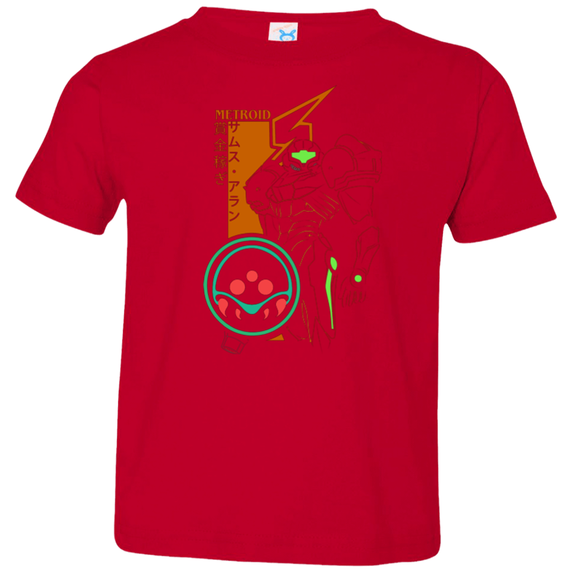 T-Shirts Red / 2T Profile-METROID Toddler Premium T-Shirt