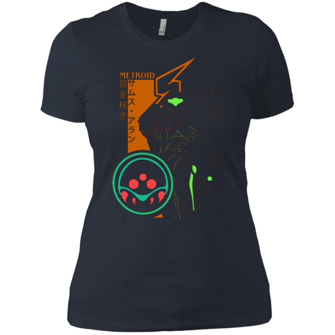 T-Shirts Indigo / X-Small Profile-METROID Women's Premium T-Shirt