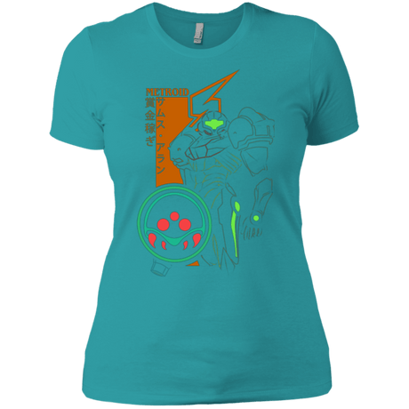 T-Shirts Tahiti Blue / X-Small Profile-METROID Women's Premium T-Shirt