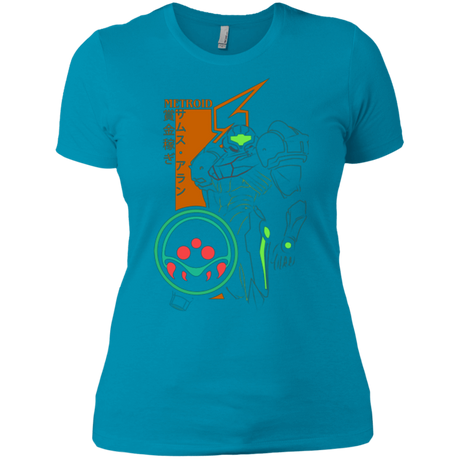 T-Shirts Turquoise / X-Small Profile-METROID Women's Premium T-Shirt