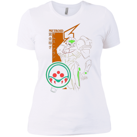 T-Shirts White / X-Small Profile-METROID Women's Premium T-Shirt