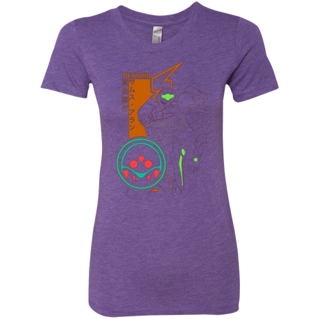 T-Shirts Purple Rush / Small Profile-METROID Women's Triblend T-Shirt